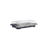 Sushi container clear lid